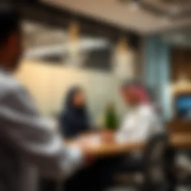 Customer Service Excellence in Real Estate Customer service interaction at a real estate office