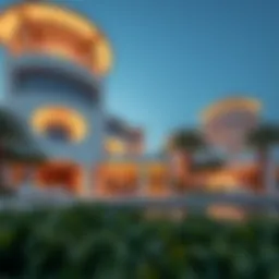 Bulgari Lighthouse exterior showcasing architectural brilliance