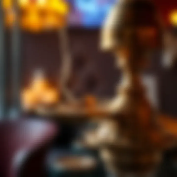Close-up of an artisan-crafted shisha with flavored tobacco