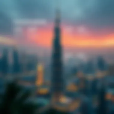 Financial Breakdown of Burj Khalifa Infographic illustrating financial breakdown of Burj Khalifa's costs