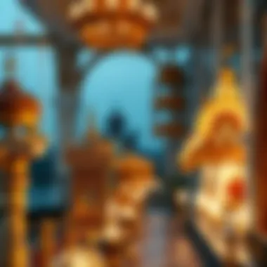 Cultural Decorations for Eid Traditional decorations showcasing cultural significance during Eid