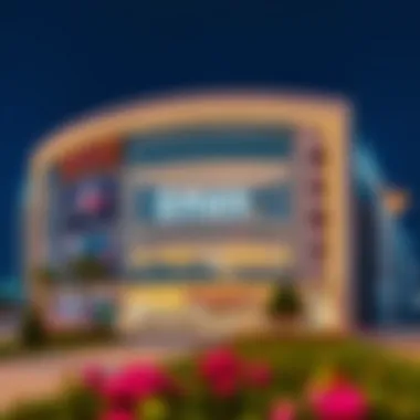 Modern Architectural Design of Emax Dalma Mall Architectural exterior of Emax Dalma Mall showcasing its modern design