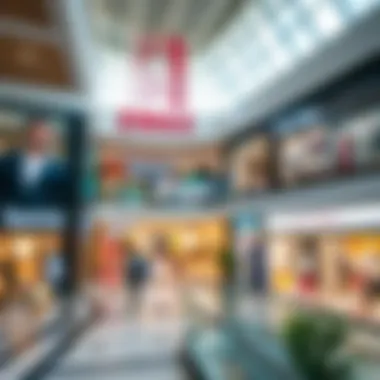 Diverse Retail Experience Inside Emax Dalma Mall Interior view of the mall highlighting various retail stores