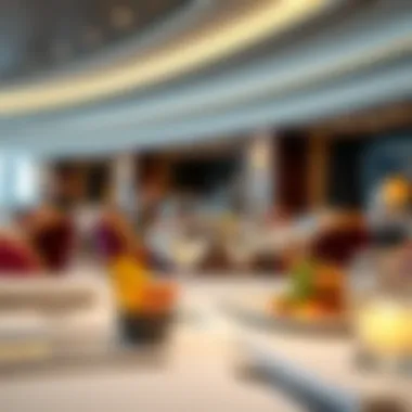Gourmet dining experience