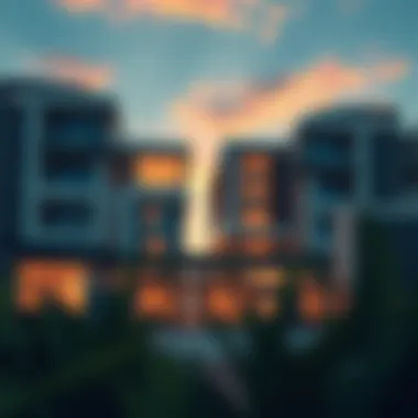 Modern Architecture of Azure Residences A stunning exterior view of Azure Residences showcasing modern architecture