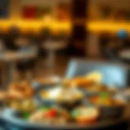 A beautifully plated South Indian thali showcasing a variety of dishes