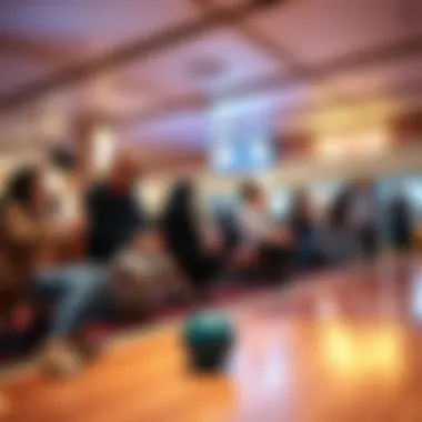Bowling event showcasing local community engagement