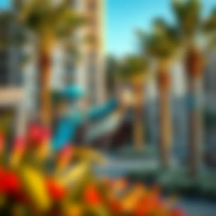 Amenities and parks in the community of Karama