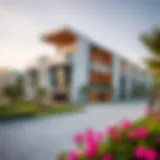 A modern residential complex by Imtiaz Developers showcasing innovative architecture.