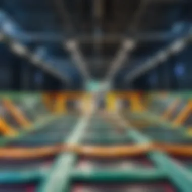 Dynamic Trampoline Park Adventure Interactive indoor trampoline park