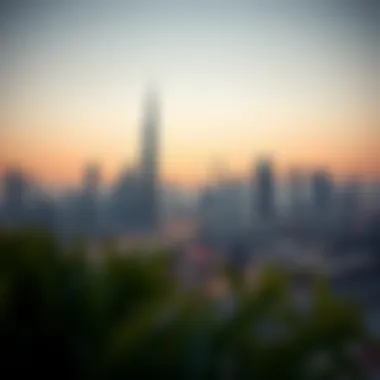 Transforming the Dubai Skyline A stunning skyline view of Dubai featuring Meraas projects