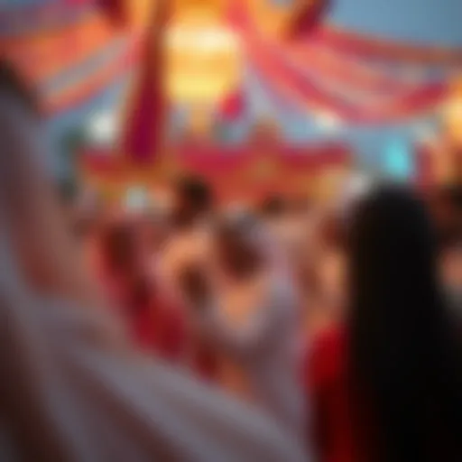 Traditional Emirati celebration during public holidays