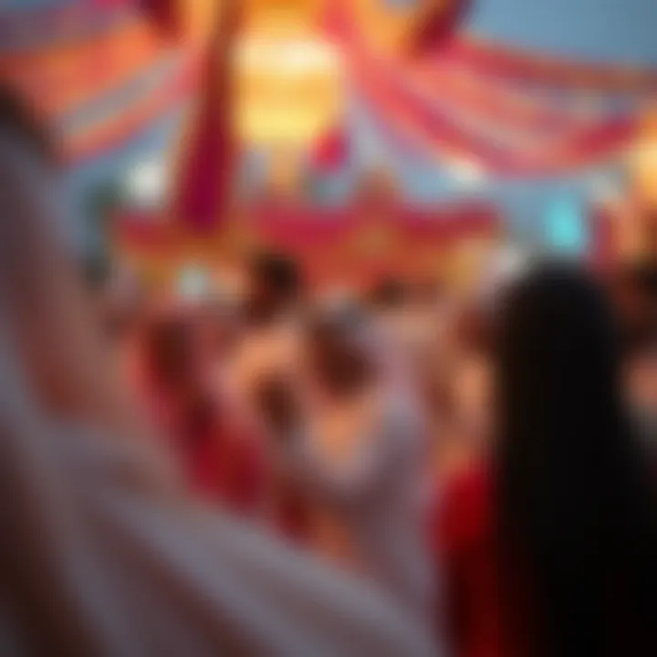 Traditional Emirati celebration during public holidays
