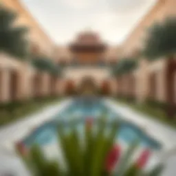 The Landscape of Al Court Yard in South Al Shamkha Introduction