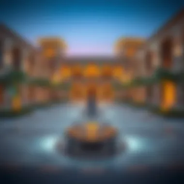 The Landscape of Al Court Yard in South Al Shamkha Summary The Landscape of Al Court Yard in South Al Shamkha Summary