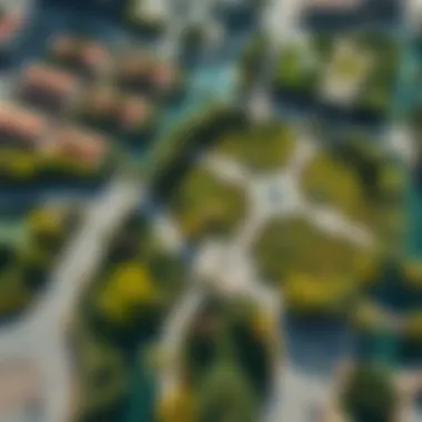Aerial View of Zabeel Park Aerial view of Zabeel Park showcasing its lush greenery and pathways