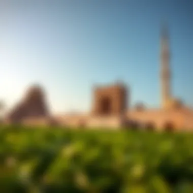 Historical Landmarks in Zabeel Park Historical landmarks and sculptures nestled within Zabeel Park